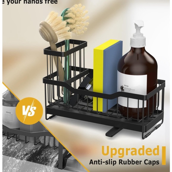 Kitchen Sink Caddy Sponge Holder for Kitchen Sink - Picture 3 of 10